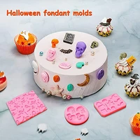 halloween fudge mold mini halloween silicone mold for chocolate candy baking mold halloween party cake mold