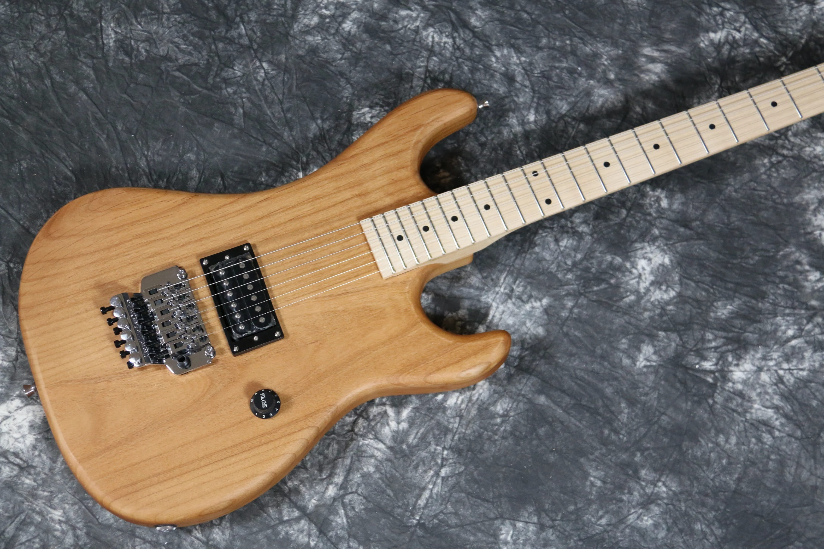 Высококачественная Разобранная гитара комплект клен Шея красное дерево тело