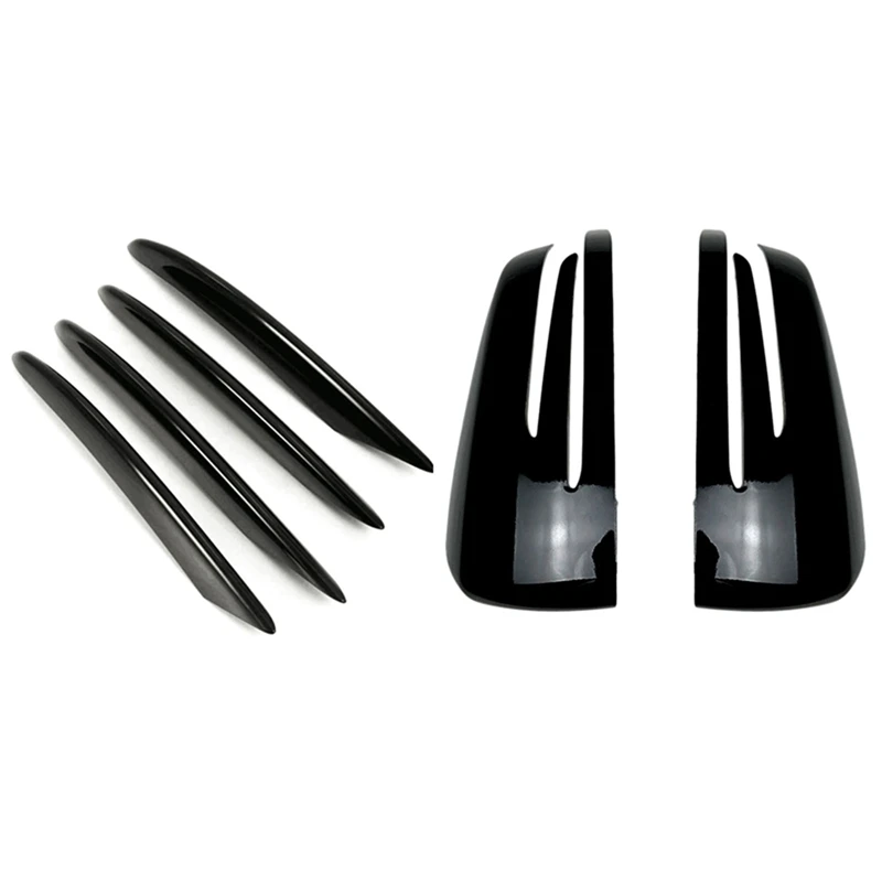 

Насадка туман решётки Авто Противотуманные фары крышка наклейки с боковая крышка зеркала заднего вида, для Mercedes-Benz C-Class W205 W176 C117