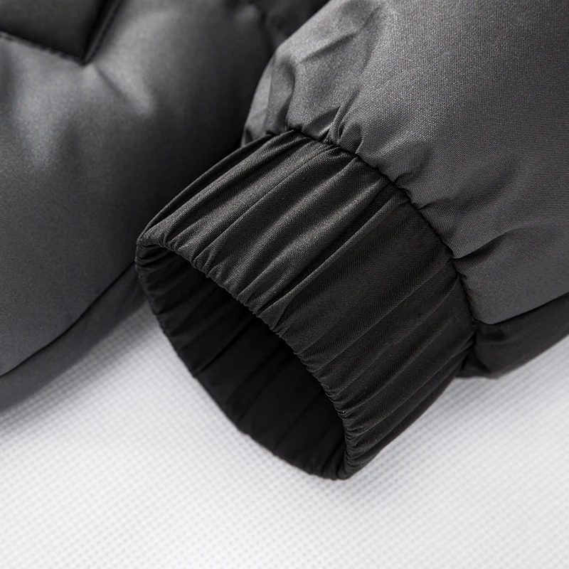 

Men's Winter Cotton Jacket Men 2020 Windproof Fashion High Quality Warm For Cold Proof Comfortable Slim Gray Men Cotton Jacket