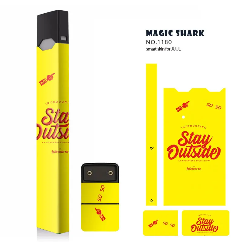 Модная мягкая наклейка для Juul обмотка пленка бумажная Обложка электронная