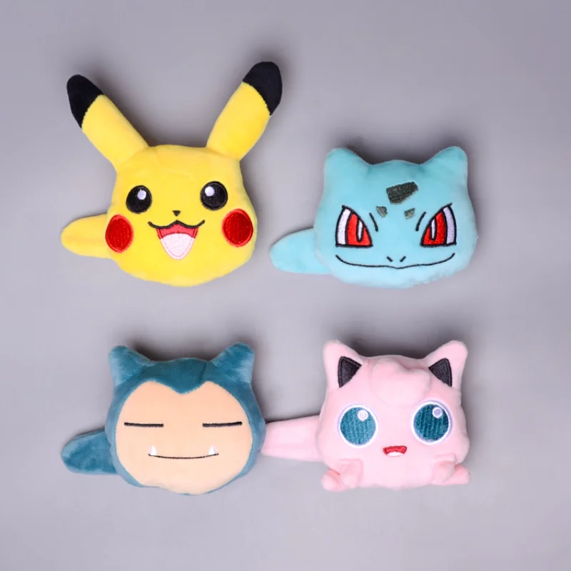 Заколка для волос с покемоном из аниме Окружающая милая кожа плюшевый норлакс