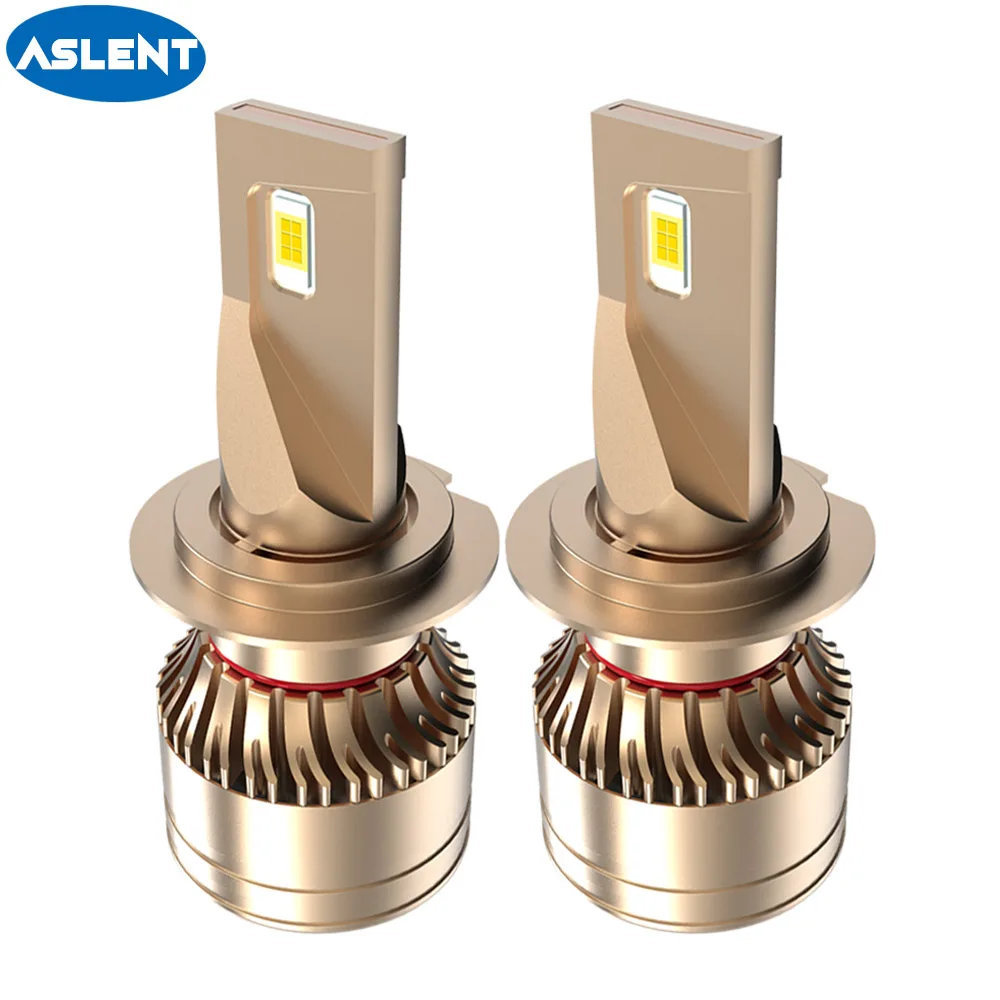 ASLENT H7 H4 светодиодный фар автомобиля H1 H8 H11 9005 HB4 9006 HB5 HB3 HB2 9003 Автомобильные фары