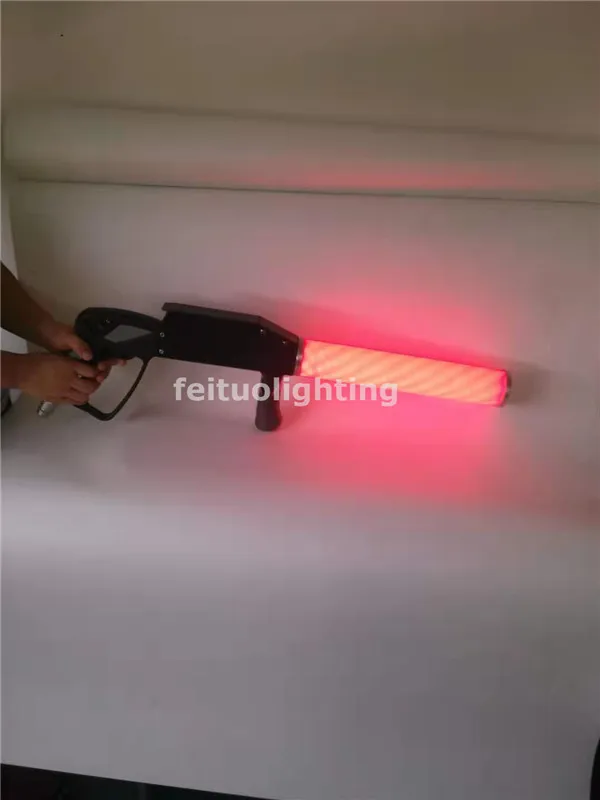 8 шт./лот сценический эффект СО2 струи RGB Led пистолет ручное управление распылитель