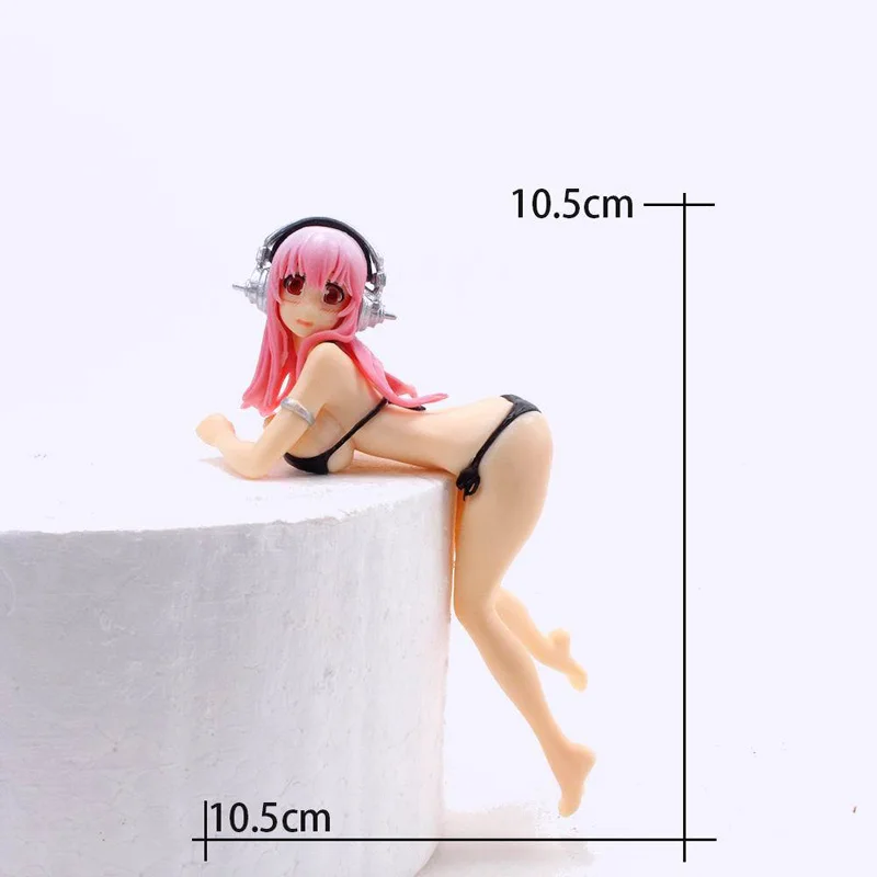 Японское аниме Supersonico сексуальная модель ПВХ экшн-фигурка Супер Sonico Nitro