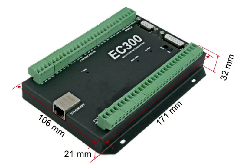 Плата управления Ethernet Mach3 EC300 фрезерный станок с ЧПУ 3/4/5/6 осей | Инструменты