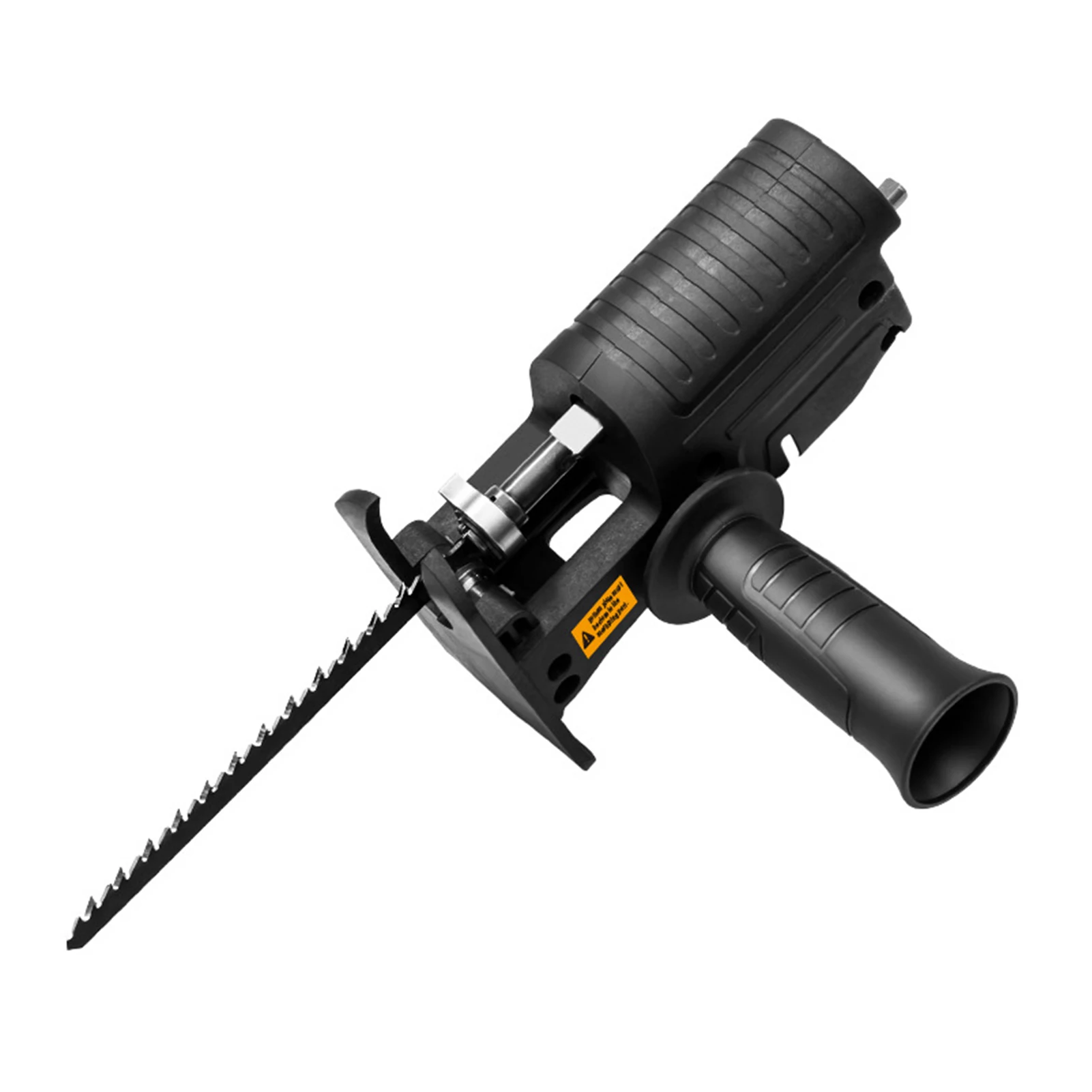 

Portable Reciprocating Saw Adapter Electric Drill Modified Tool Attachment with Ergonomic 3 Saw Blades for Wood Metal Cutting