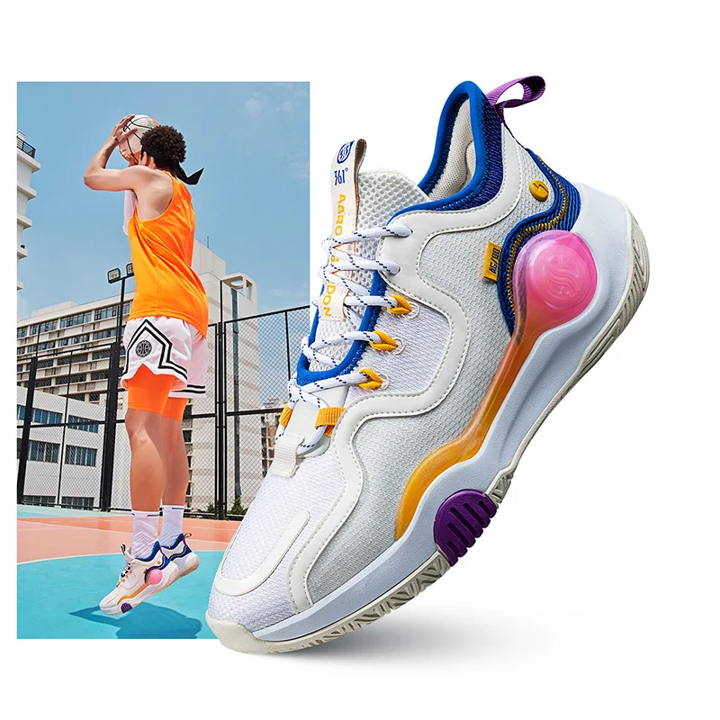 

AG skyward 361 basketball shoes 2021 summer 361 ° non slip sneakers cushioning and wear-resistant basketball boots men