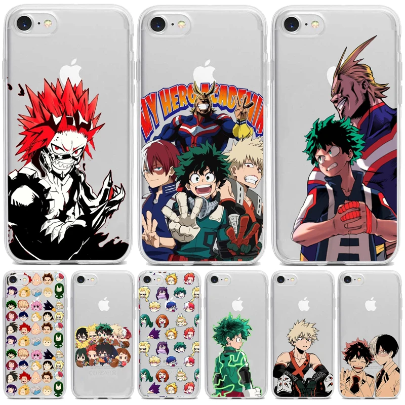 Чехол для телефона с аниме Моя геройская Академия deku bakugou Boku no Hero чехол iphone 11 Pro 8 7 6