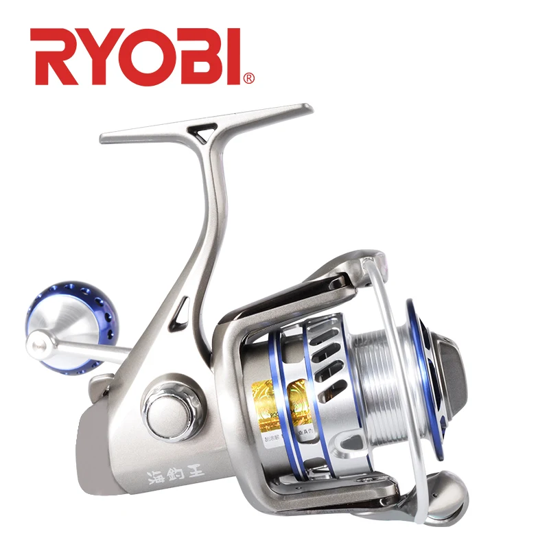 Цена Рыболовные спиннинговые Катушки RYOBI FISHING KING I 1000 2000 3000 4000 6000 8000 5,1: 1/5.0:1 Передаточное число 6 + 1BB MAX DRAG 10 кг; Катушка для рыбалки