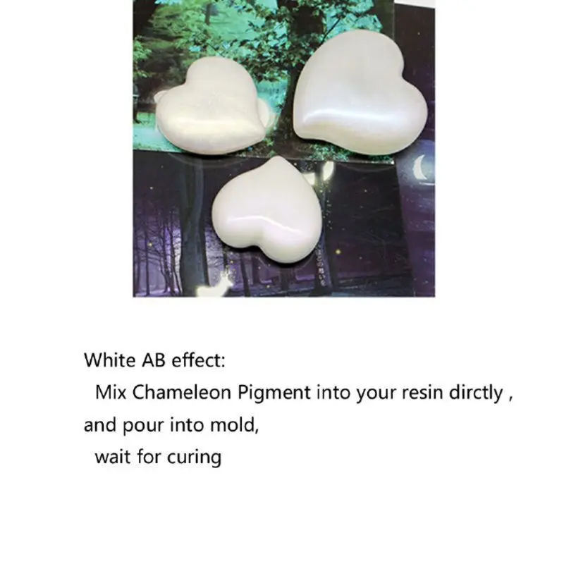 

Mirror Chameleons Resin Pigment Pearlescent Epoxy Resin Magic Discolor Powder