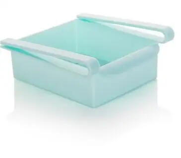 H110 Blue Домашняя кухонная коробка для хранения, креативная коробка для хранения холодильника, свежая распорка, полка для хранения, выдвижной ящик, свежая распорка, сортировка H110 - Цвет: H110 Blue