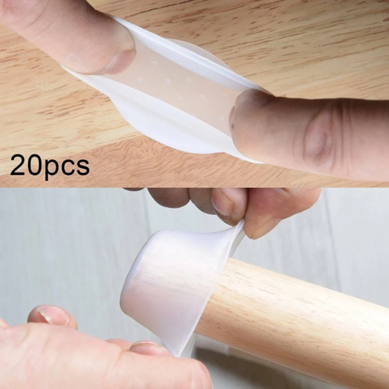 20 шт. силиконовые протекторы для ножек стула | Мебель