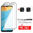 Защитное стекло для OPPO A15, закаленное стекло для oppo a15, Защитная пленка для экрана на orro opo a 15 HD, пленка для объектива камеры, защита телефона