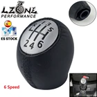 Кожаная 6-скоростная Ручная искусственная кожа LZONE, Стайлинг автомобиля для Renault MEGANE SCENIC LAGUNA ESPACE MASTER, для VAUXHAL, для OPEL
