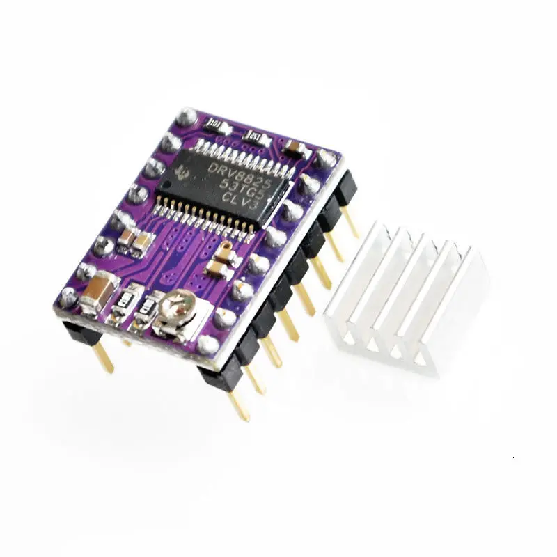 Запчасти для 3D-принтеров новинка Stepstick Drv8825 RAMPS Драйвер шагового двигателя часть