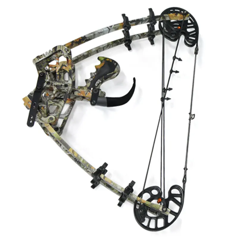 Блочный лук арбалет охотничий стальной 40 фунтов IBO350FPS механический шкив Shlingshot