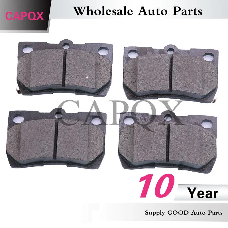 Задние тормозные колодки CAPQX 04466-30210 для GS460/G450H/GS460H/IS250/IS200D/IS220D/IS350/C250 MARK X PRIUS MPV Hatchback