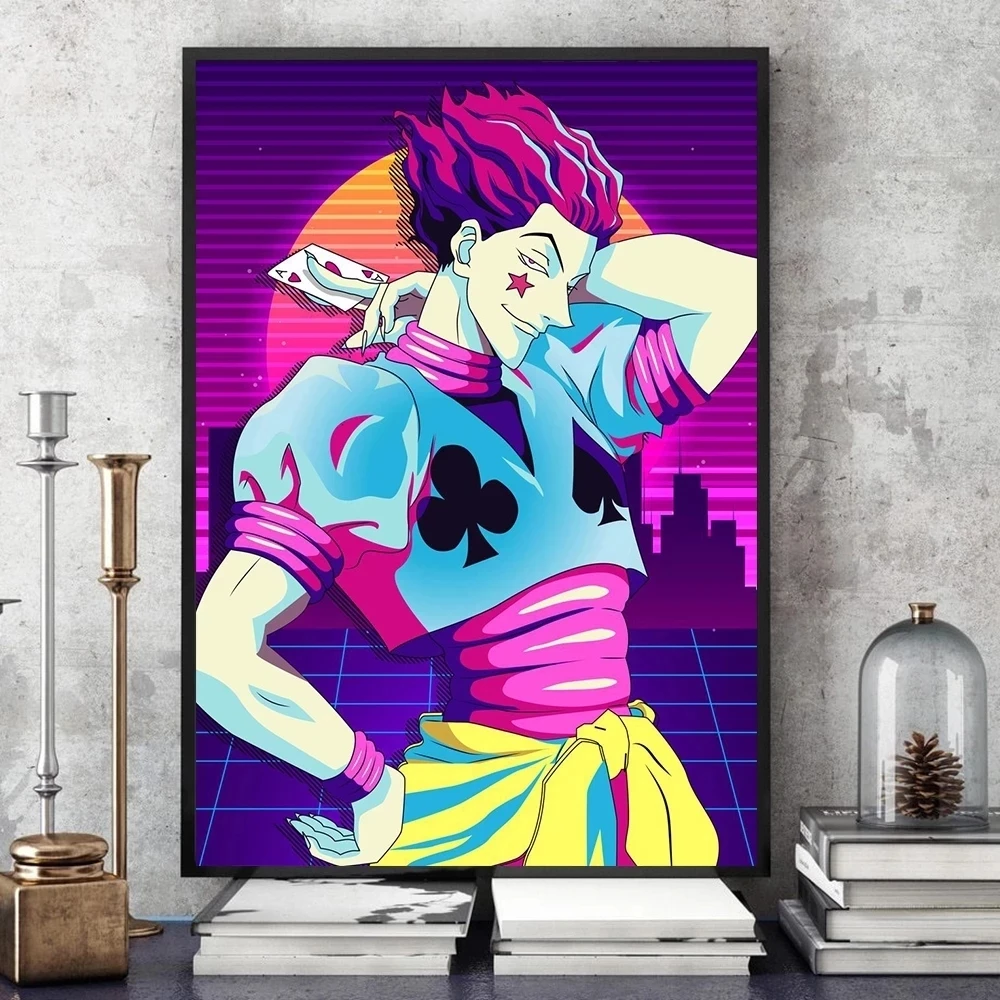 

Hd Prints Modulaire Hisoka Morow Anime Karakter Canvas Schilderij Pictures Home Decoration Wall Art Poster Voor Moderne Bedroom