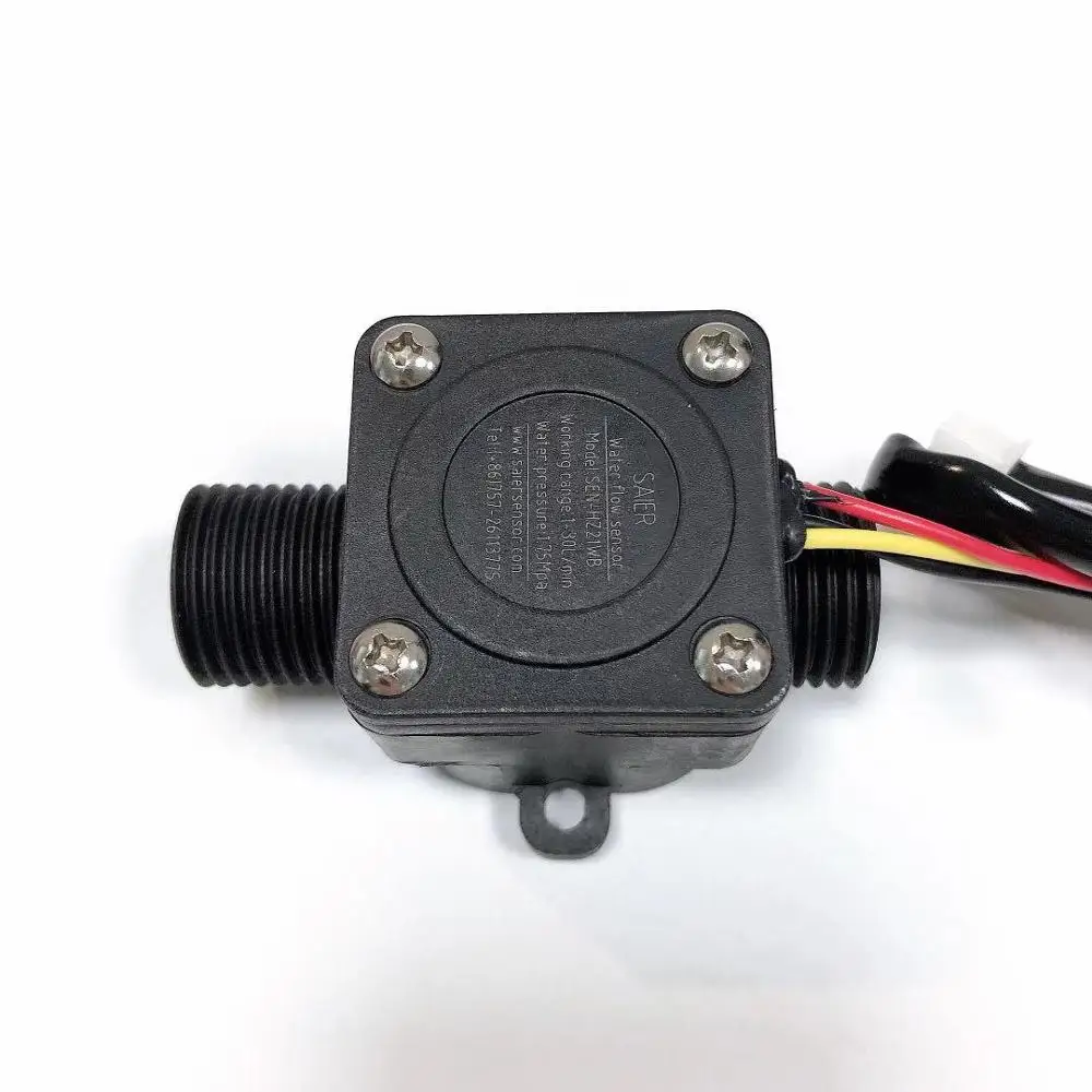 Прямая продажа с завода Saier черный нейлоновый материал магнитный датчик потока