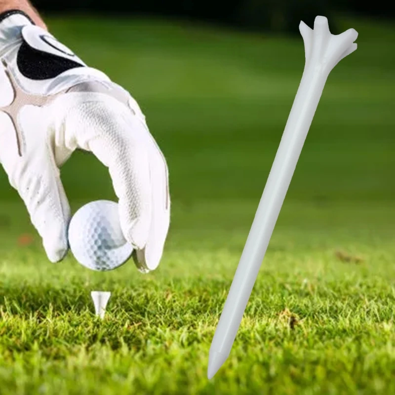 

Golf Tees Plastic Long Ball Holder Unbreakable Plastic Golf Tees 70mm 100 PCS