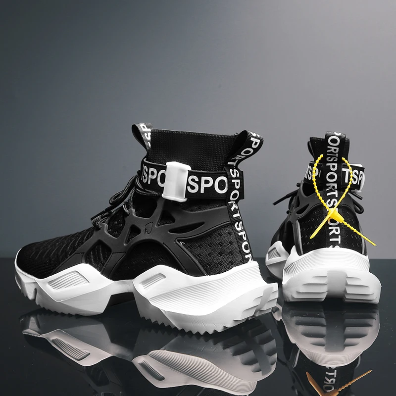 

Men Trendy Chunky Sneakers Breathable Casual Shoes Outdoor Wear-resistant No-slip Sports Shoes Tenis masculino Zapatillas Hombre