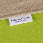 Индивидуальные этикетки для одежды, Пришивные в сложенном виде, индивидуальные печатные бирки, для изделий ручной работы, логотипа, нижнего белья (MD1165)