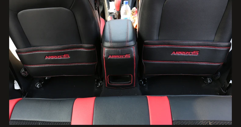 Для Chery ARRIZO5 ARRIZO 5 сиденье анти-удар коврик модифицированный задний анти-удар коврик подлокотник коробка защитная накладка украшение автомобиля аксессуары