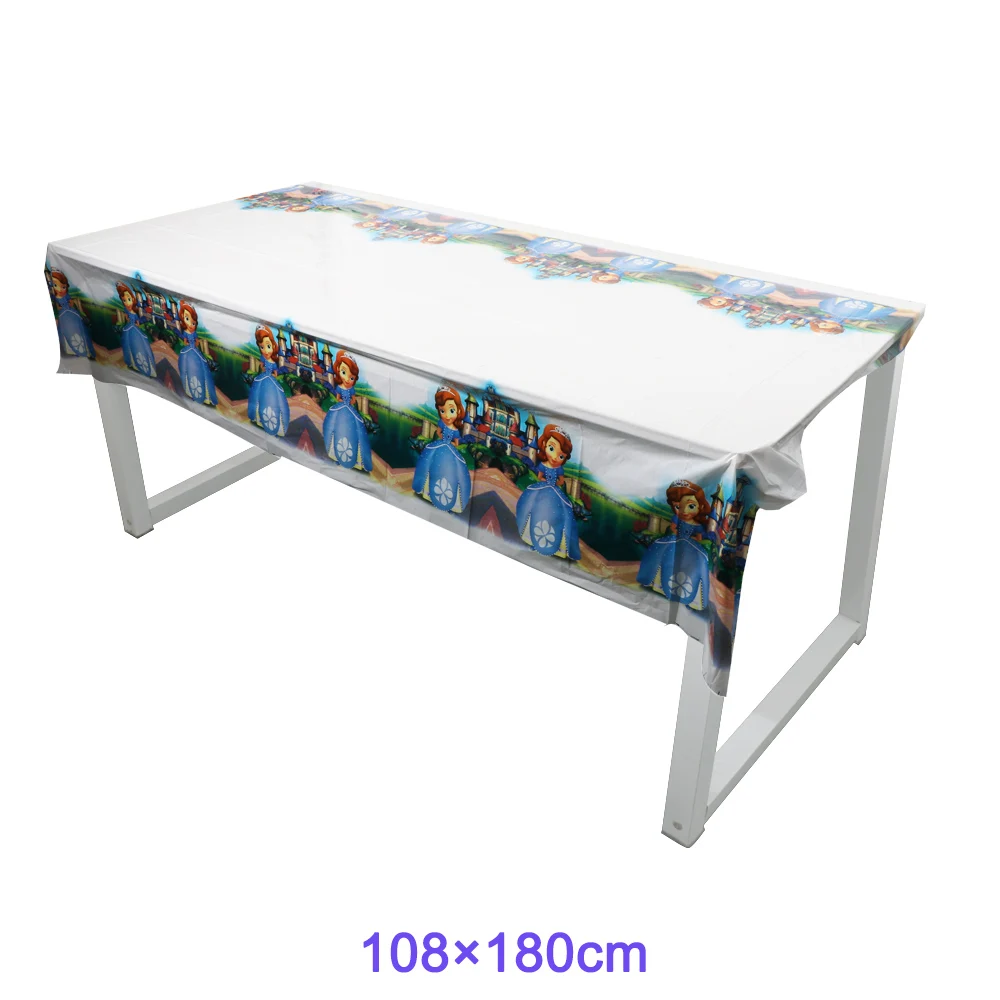 Декоративная скатерть с воздушными шарами для девочек на день рождения | Дом и