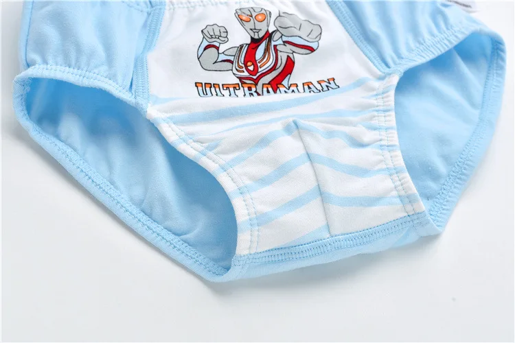 Хлопковое детское нижнее белье 1 шт. детские трусы с рисунком шорты для мальчиков