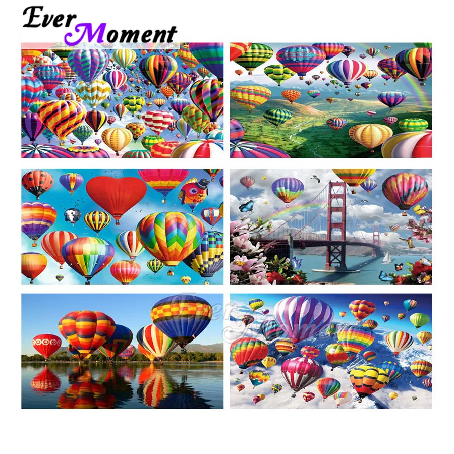Картина с воздушным шаром Ever Moment алмазная картина стразы мозаика квадратная