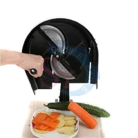 household multifunction small black manual potato cucumber tomato radish cheese slicerhand fruit and vegetable cutting machine