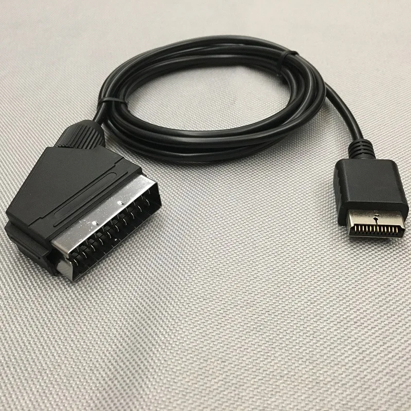 Кабель SCART TV AV 1 8 м свинцовый кабель для передачи данных RGB Scart сменный