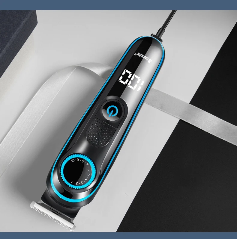 

5 in 1 Electric Home Nose hair Trimmer Hair Clipper Shaving Head Engraving Bald Hair Clipper Men's Beard Trimming Angle