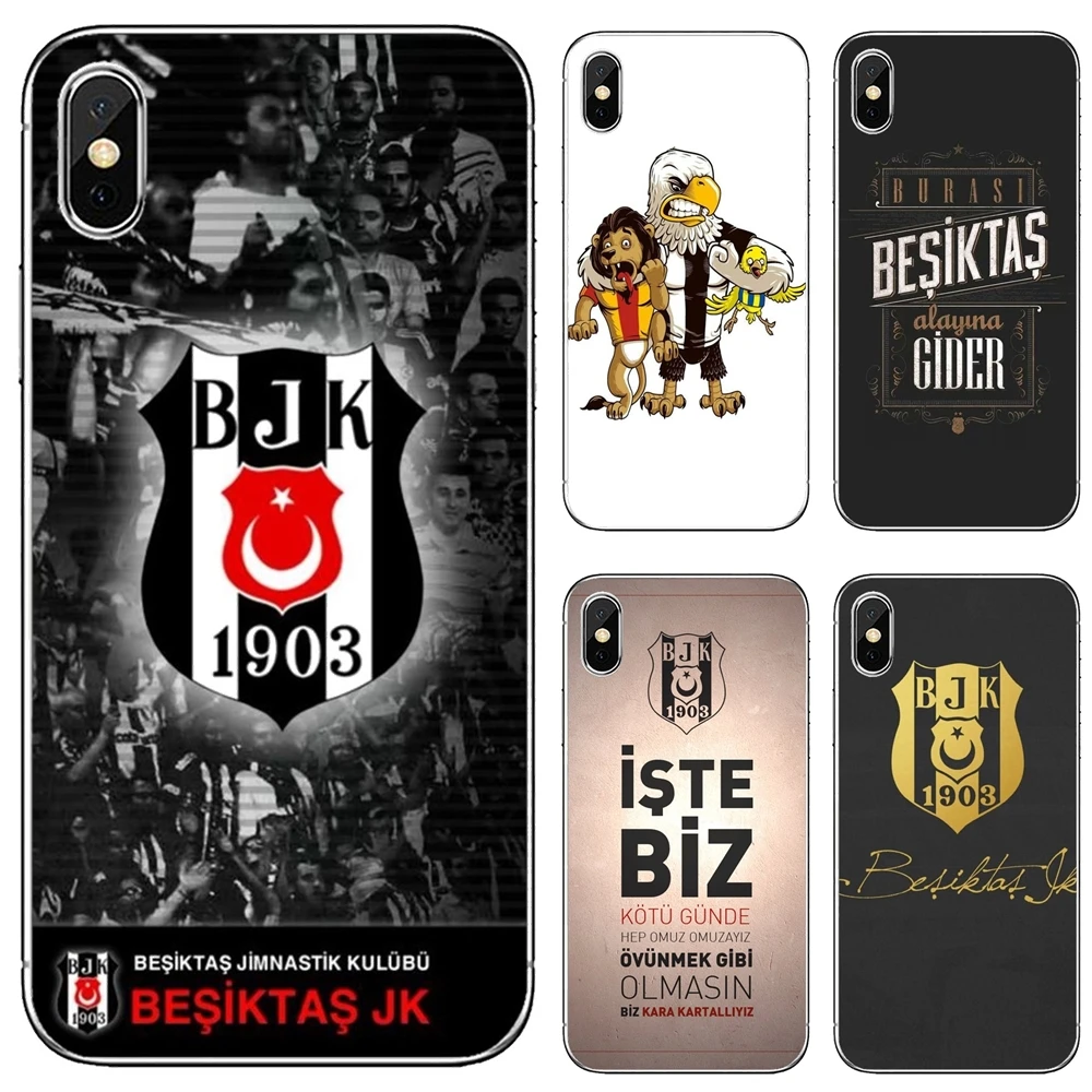 Чехол для телефона Samsung Galaxy Note 3 4 5 8 9 S3 S4 S5 Mini S6 S7 Edge S8 S9 S10 Plus football-team-besiktas-jk-besiktas-feda |