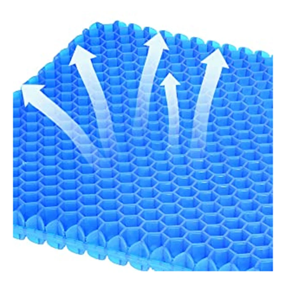 Гелевая подушка на сиденье Двойная Толстая Подушка в форме яйца для снятия