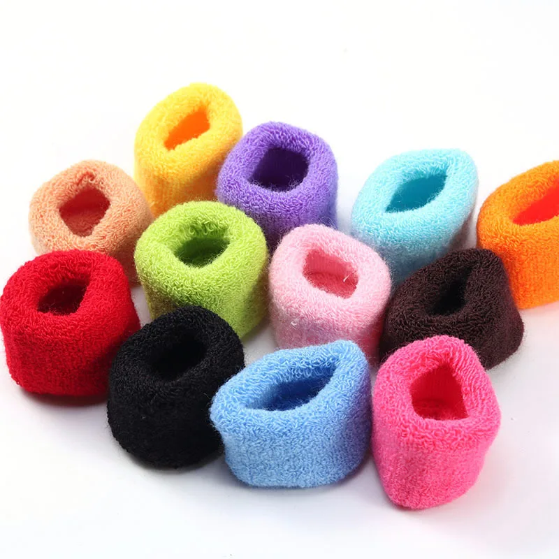 

12 Packs Of Candy Colored Hair Accessories Hair Ropes Wild Thick Hair Loops Women Rubber Band For Hair Loop Elastic Hair Bands