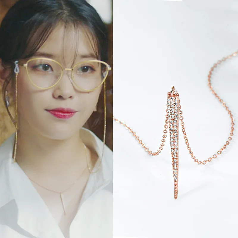 10 стилей корейской драмы Deluna отель iu Lee Ji Eun же Ожерелье Подвеска для вечеринок ювелирные изделия - Окраска металла: gold 3