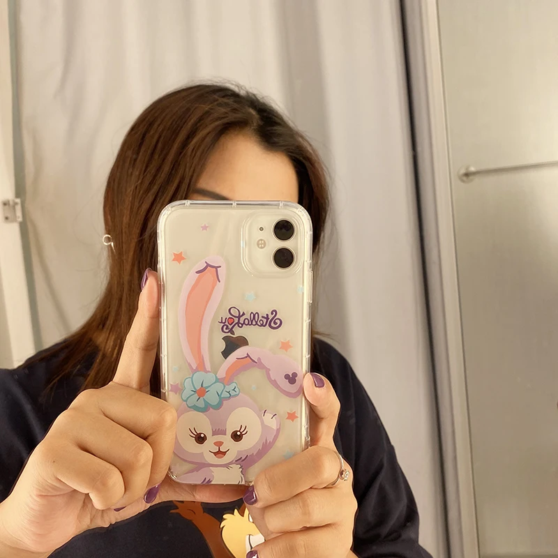 

Disney Cute Cartoon Star Delu Girl Phone Case for Samsung s10/s9plus/s8+/note10/a8s/c7pro/s7edge/note10pro/c9/c9pro/c8/A8s