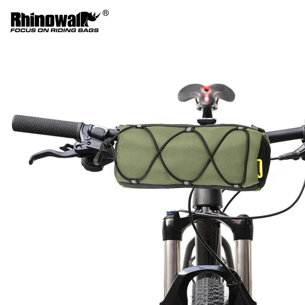 

Rhinowalk Bike Front Tube Bag 2.4L Multifunctional Bicycle Handlebar Basket Pack Frame Pannier Bicycle Accessories Shoulder Bag