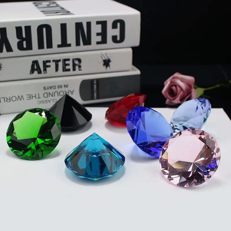 50 мм хрустальные бриллианты любовь Свадебный декор подарки украшение для дома