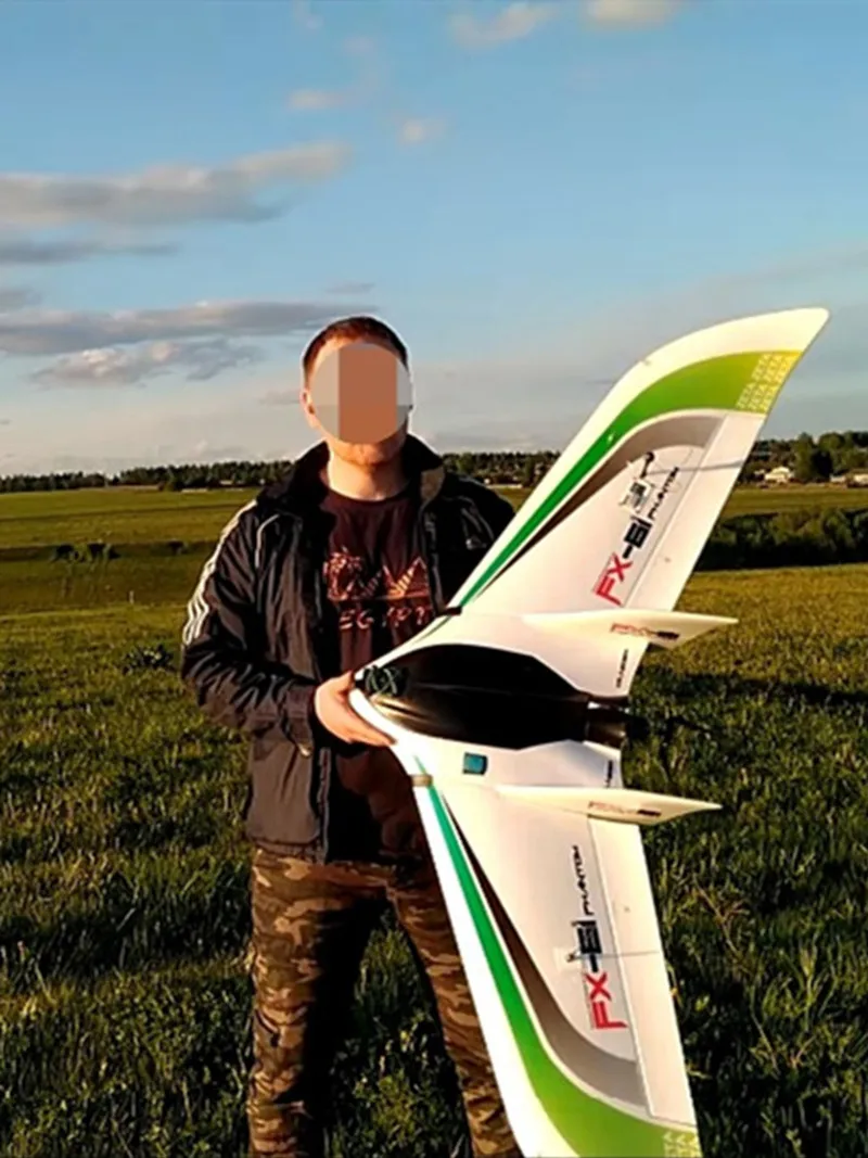 FX-61 Phantom 1550 мм летающее крыло Rc самолет/самолет с фиксированным крылом без электронного оборудования