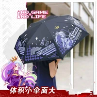anime no game no life schwi dola dual use umbrella portable folding cartoon sun rain umbrella student stationery xmas gifts