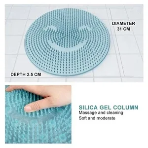 Силиконовая щетка на присоске для удаления омертвевшей кожи | Дом и сад