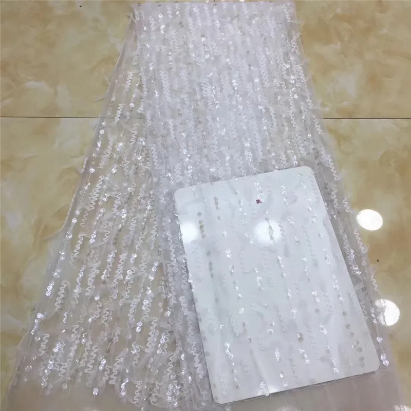 

Белый 2020 Фиолетовый Новый дизайн африканская кружевная ткань высокое качество кружевной материал французская Вышивка Тюль кружевная ткан...