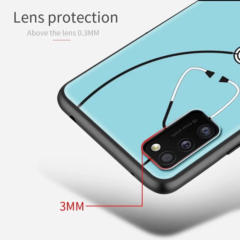 

Case for Samsung Galaxy A51 A71 5G A50 A70 A11 A21s A31 A41 A42 A91 A01 TPU Soft Cases Cover Nurse Medical Medicine