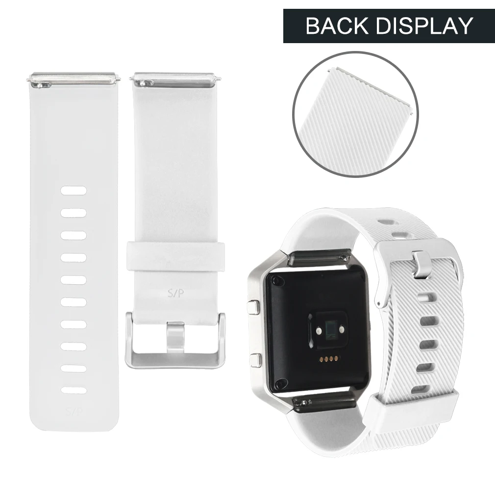 Классический мягкий силиконовый регулируемый сменный спортивный ремешок для