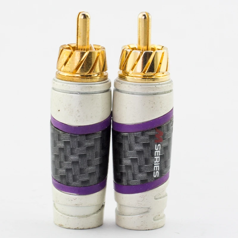 

DIYLIVE Hi-Fi Original United States used monster RCA lotus plug good quality plug good quality