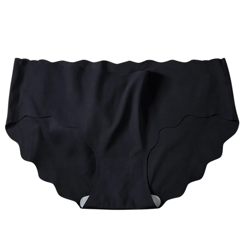 5 шт. женские Ice silk non с тонкими чашками незаметное ультра-тонкие волны трусики