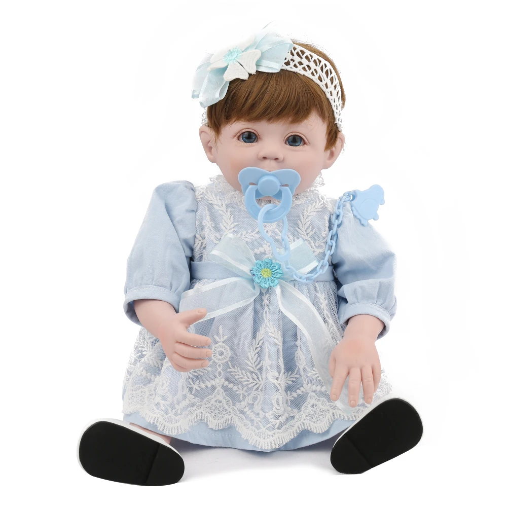 48 см Reborn Baby Dol силиконовые и тканевые Игрушки для девочек 2019 новый дизайн
